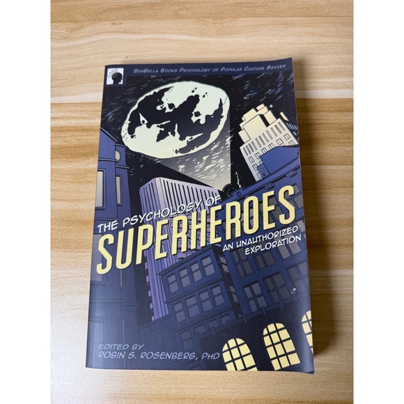 Psychology of Superheroes Paperback Book BenBella Books Comics Pop Culture - Picture 1 of 2